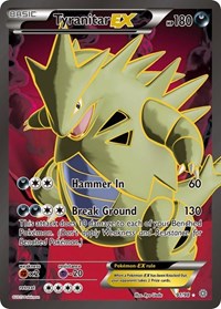 Tyranitar EX (91 Full Art) 91/98
