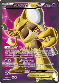 Alakazam EX (Full Art) 117/124