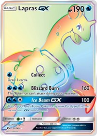 Lapras GX (Secret) 151/149