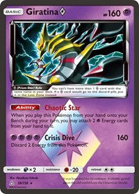 Giratina Prism Star 58/156