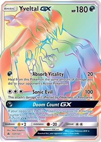 Yveltal GX (Secret) 137/131