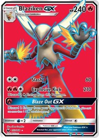 Blaziken GX (Full Art) 153/168