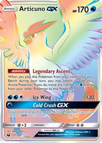 Articuno GX (Secret) 171/168
