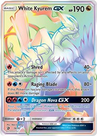 White Kyurem GX (Secret) 74/70