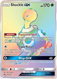 Shuckle GX (Secret) 215/214
