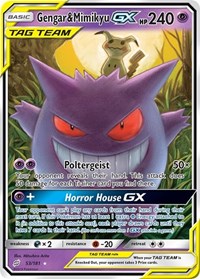 Gengar & Mimikyu GX 53/181