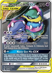Muk & Alolan Muk GX (197) (Full Art) 197/214