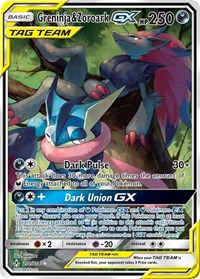 Greninja & Zoroark GX (201) (Alternate Full Art) 201/214