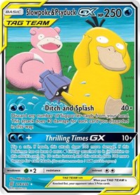 Slowpoke & Psyduck GX (Alternate Full Art) 218/236