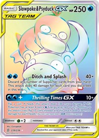 Slowpoke & Psyduck GX (Secret) 239/236