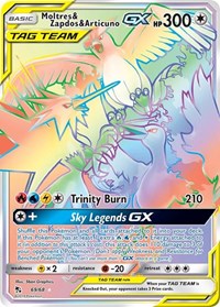 Moltres & Zapdos & Articuno GX (Secret) 69/68