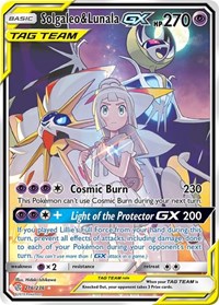 Solgaleo & Lunala GX (Full Art) 216/236