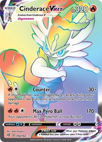 Cinderace VMAX (Secret) 194/192