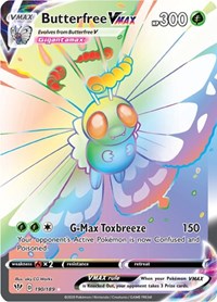 Butterfree VMAX (Secret) 190/189