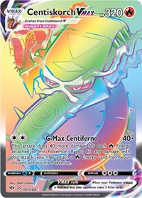 Centiskorch VMAX (Secret) 191/189