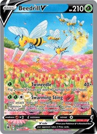 Beedrill V (Alternate Full Art) 161/189