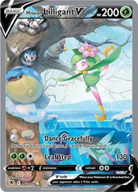 Hisuian Lilligant V (Alternate Full Art) 163/189