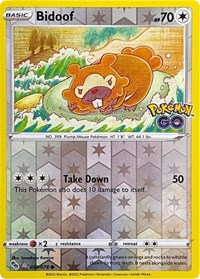 Bidoof (Peelable Ditto) 059/078