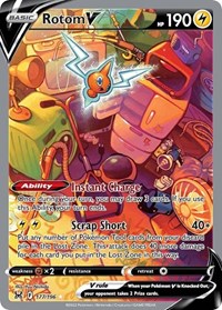 Rotom V (Alternate Full Art) 177/196