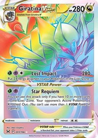 Giratina VSTAR (201) (Secret) 201/196
