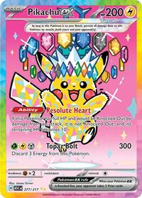 Pikachu ex 277/217