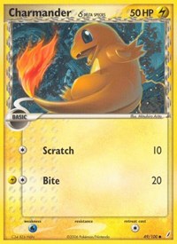 Charmander (Delta Species) 49/100