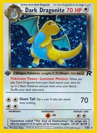 Dark Dragonite (5) 05/82