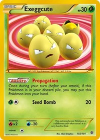 Exeggcute (102 Secret Rare) 102/101