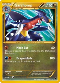 Garchomp (120 Secret Rare) 120/116