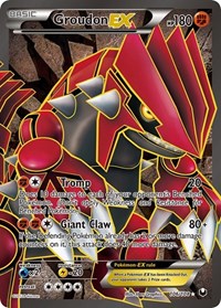 Groudon EX (106 Full Art) 106/108