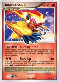 Infernape LV.X 121/130