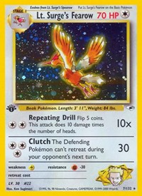 Lt. Surge's Fearow 007/132