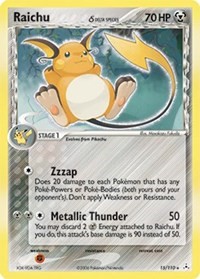 Raichu (Delta Species) 15/110
