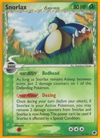 Snorlax (Delta Species) 10/101