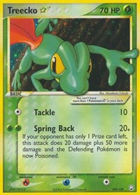 Treecko Star 109/109