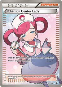 Pokemon Center Lady (105 Full Art) 105/106