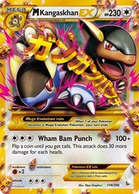 M Kangaskhan EX (109 Secret Rare) 109/106