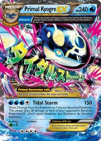 Primal Kyogre EX (Alpha) 55/160